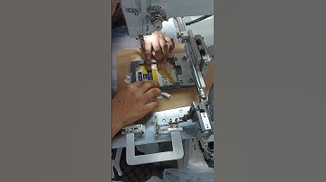 Easy way to complete the task. Fastest work.Main & Fit label attach. MOTO-TEX