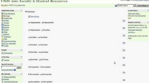 Moodle in a Minute - Adding An Offline Activity