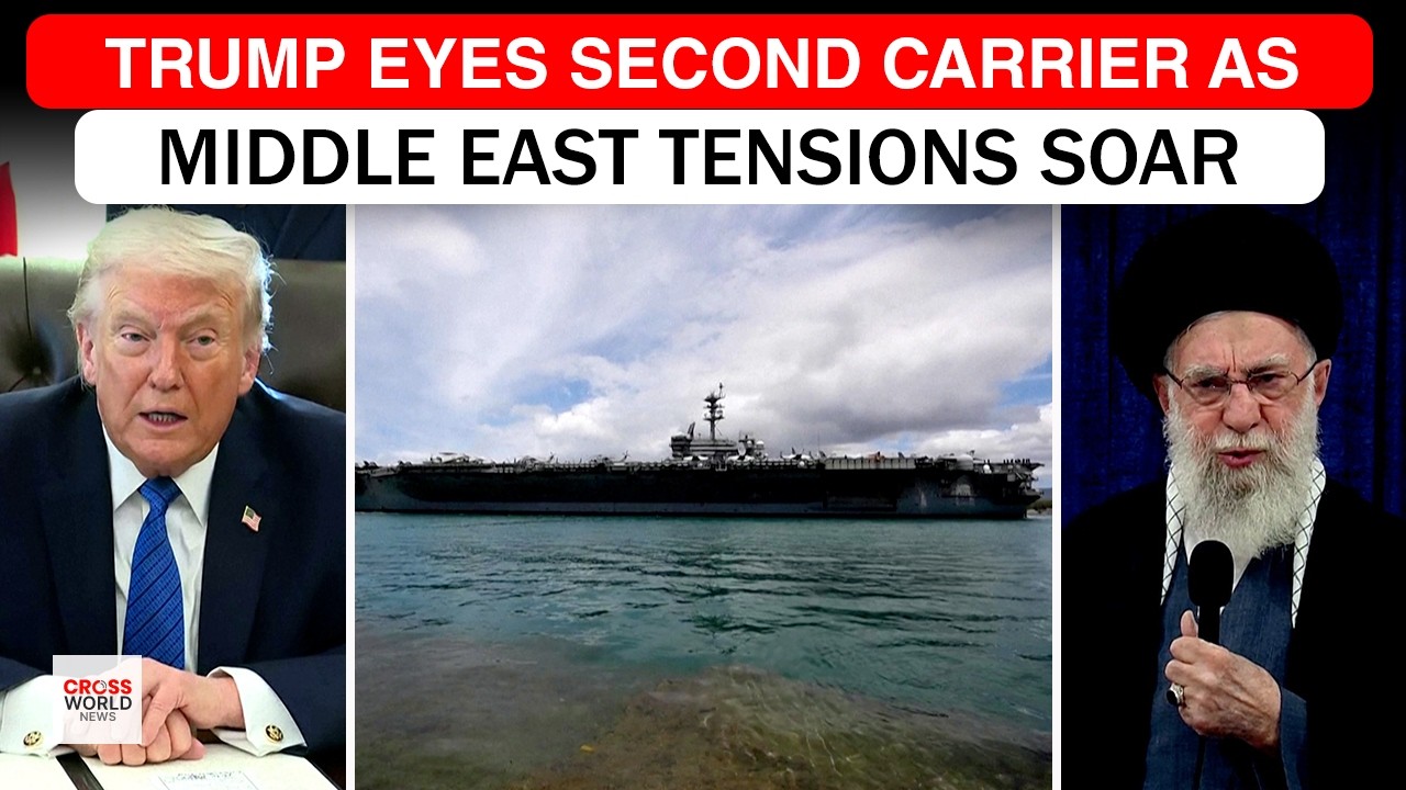 Трамп дал понять, что авианосец во второй раз приблизился к Ирану, в то время как Армия обороны И...