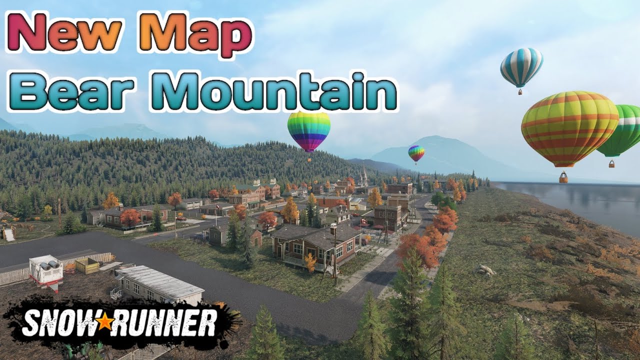 New Map Bear Mountain In SnowRunner Season 12 