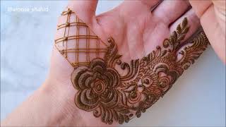Beautiful Elegant Eid henna design 2021#eidhenna #eid2021