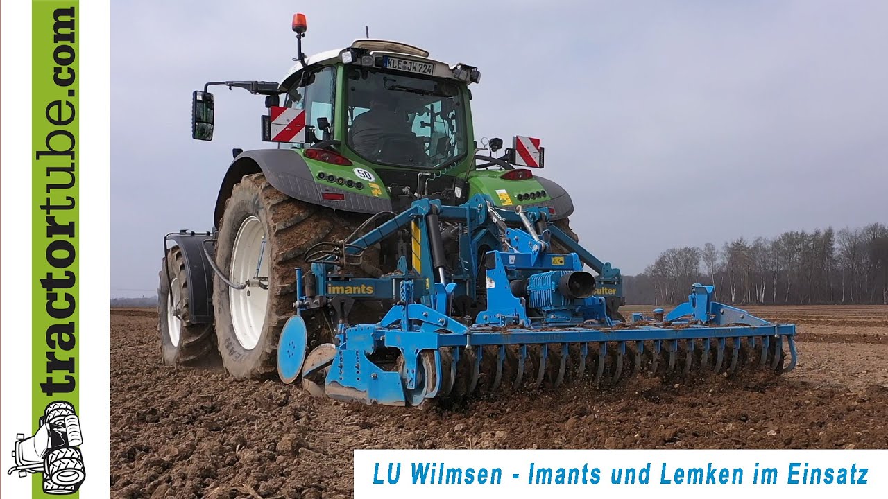 Bodenbearbeitung mit Fendt, PTG; Imants, Lemken - LU Wilmsen - music version