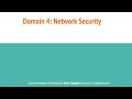Part 2d - Domain 4 Network Security ISC2 CC Course Certified in Cybersecurity by Haris Chughtai