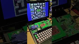 Running Pac-Man on VideoBeast graphics chip and MicroBeast Z80 kit.
