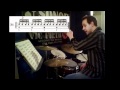 Basic Fills using Syncopation by Ted Reed (1/4)