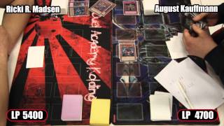 Showdown 2012 - Round 1 - Game 2 - Wind-Up VS Inzektor - Ricki R. Madsen VS August Kauffmann