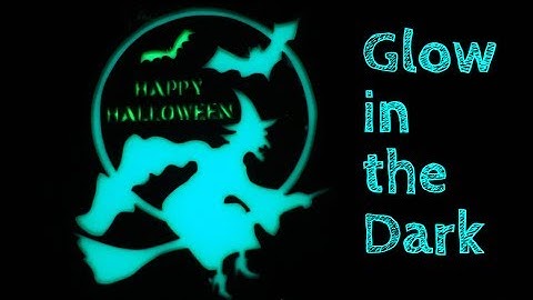 Halloween - Glow in the Dark - Scrollsaw