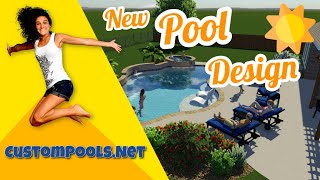 New Pool Design - Hockley, TX - Bolin Designs Pools - CustomPools.Net