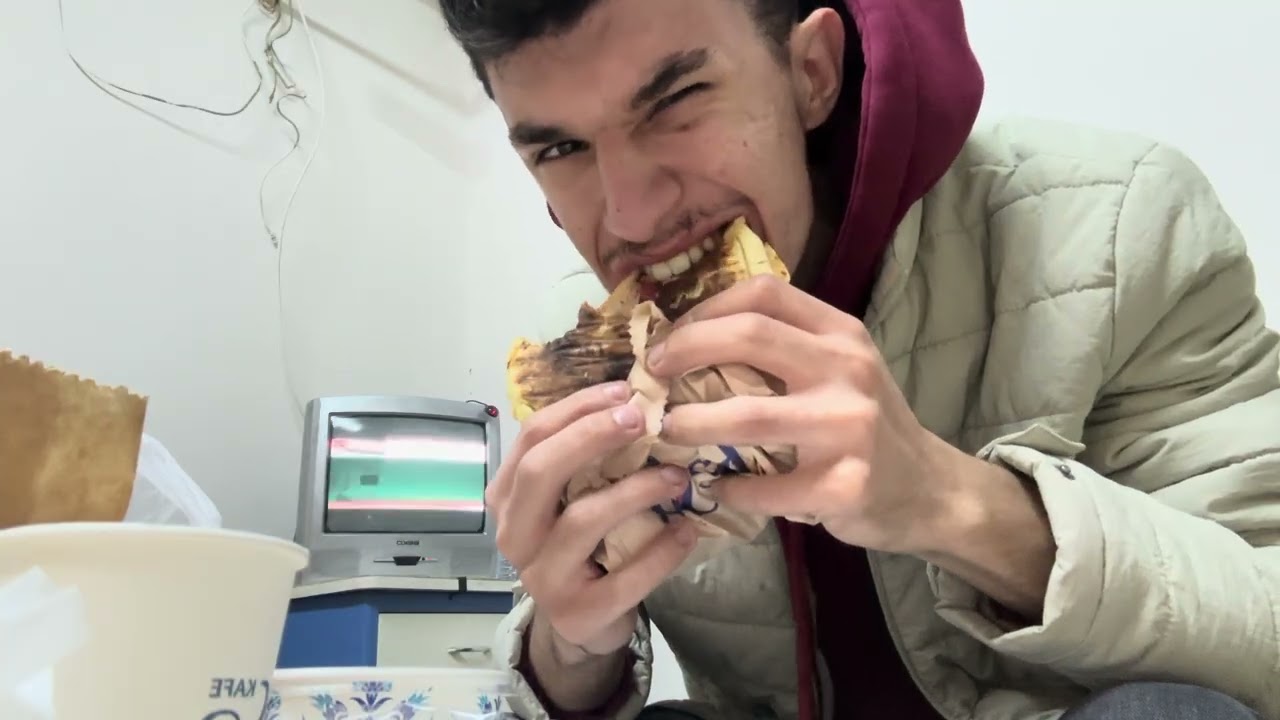 BAZLAMA TOST ASMR - TÜRKÇE ASMR - YEMEK ASMR 
