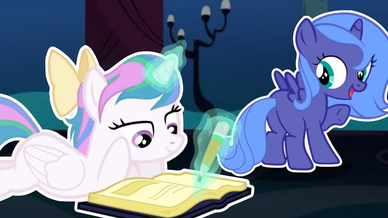 O DESNECESSÁRIO DIÁRIO DA CELESTIA E DA LUNA (um dos livros mais estranhos de My Little Pony)