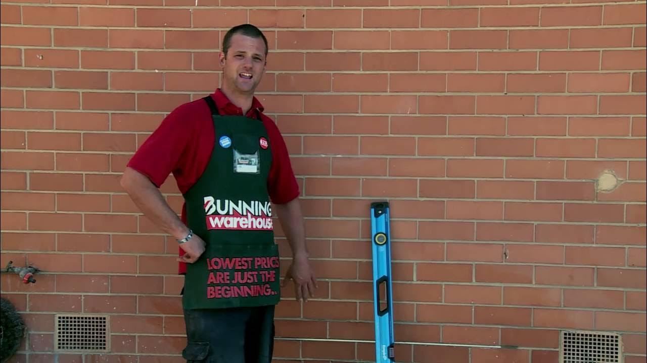 How To Cut A Brick Wall Opening DIY At Bunnings YouTube