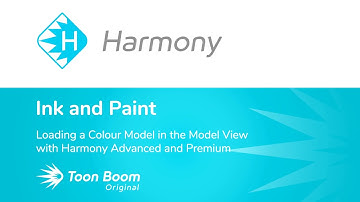 How to Load a Colour Model in the Model View with Harmony Advanced and Premium