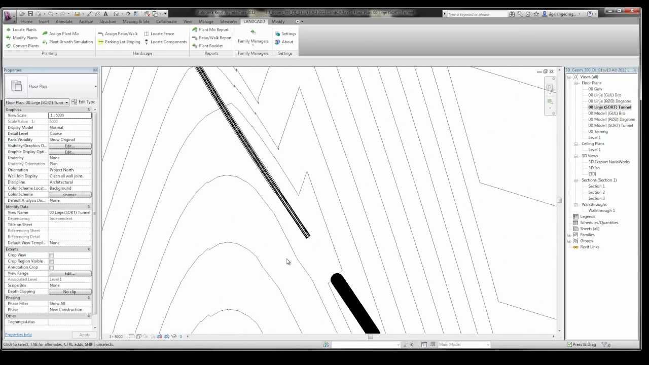 AU2012 CI2572 AIM Multiconsult Slide10 Using LandCADD for Revit in railway projects