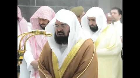 {وَمَن يَعْمَلْ سُوءًا أَوْ يَظْلِمْ نَفْسَهُ}  تلاوه جميله للشيخ عبدالرحمن السديس من سوره النساء