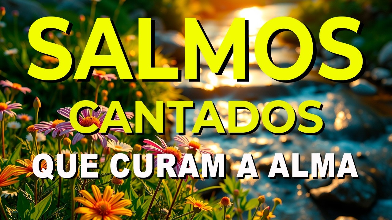 🎵 1 HORA DE SALMOS CANTADOS: LOUVORES QUE CURAM AS FERIDAS DO CORAÇÃO | VIDA ETERNA