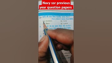 Navy SSR previous year question papers 📜 #navylife #motivation #indianmilitary #airforce #ytshorts