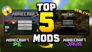 🔥 Top 5 Mods That Turn Minecraft PE into Minecraft Java! (2026) screenshot 2