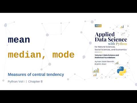 Mean, Median and Mode in Python with pandas | Ch. 8