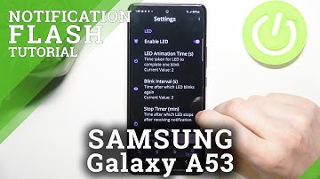How To Setup Custom LED Notifications on SAMSUNG Galaxy A53 // NotifyBuddy App