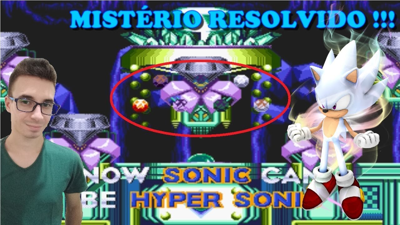 MISTÉRIO RESOLVIDO... O GLITCH DAS 8 ESMERALDAS - SONIC 3 & KNUCKLES