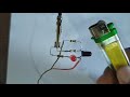 Increíble Sensor contra Incendios, Sensor de Nivel con Transistores.