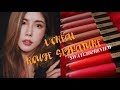 L'OREAL ROUGE SIGNATURE SWATCH & REVIEW | 欧莱雅小钢笔唇釉试色&测评