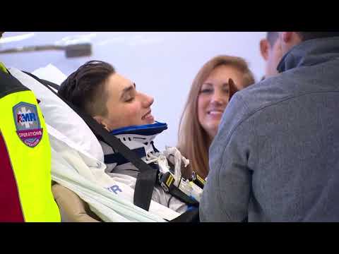 Amtrak derailment survivor making strides 11 months later, pt 2