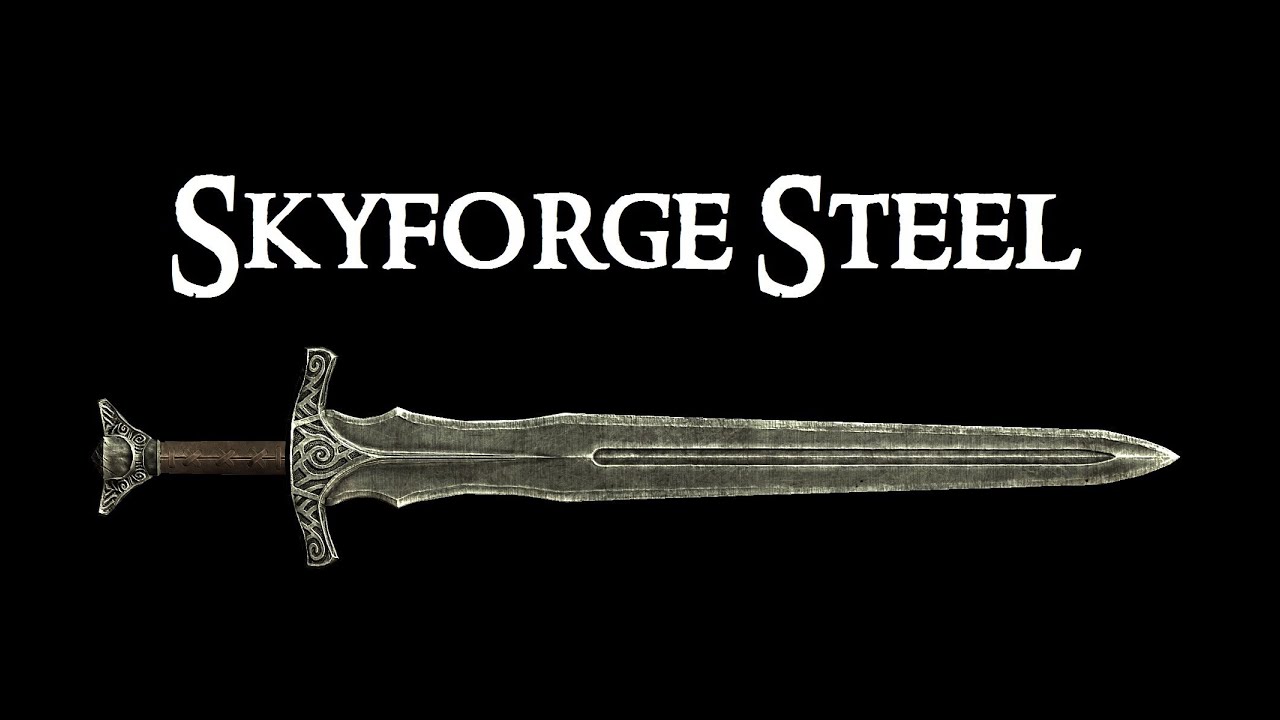 steel sword skyrim