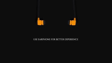 Use Earphone For Better Experience | Multiple Colors | Copyright Free Animated Earphone Intro
