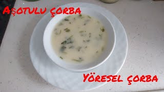Erzurum Yöresi̇ne Ai̇t Ayran Aşi Tarifi Resimi