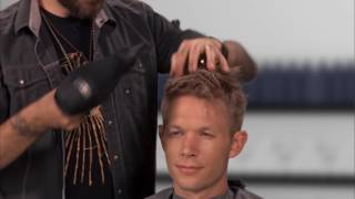 How To Create Visual Texture in Fine Hair - Men's Haircut Technique screenshot 4