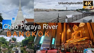 Chao Phraya River Promenade Walking Tour | ทัวร์เดินชมแม่น้ำเจ้าพระยา | Bangkok Travel Guide