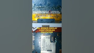 SAMSUNG -B110E/D DISPLAY LIGHT PROBLEM SALUTATION 👍🏻#mobilerepairing #ravimobilezone2