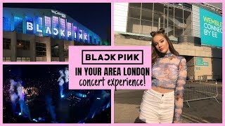 MY FIRST KPOP CONCERT? BLACKPINK IN TOUR AREA LONDON TOUR VLOG | Lexie Marie