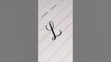 Modern Calligraphy Letter 