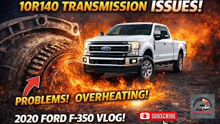 Ford 10R140 Transmission Problem VLOG - OVERHEATING….it ain’t good!  Send Help