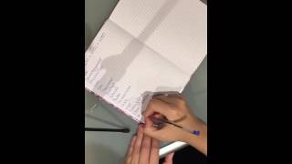 ASMR deutsch - Einkaufszettel schreiben, Tapping and soft spoken screenshot 2