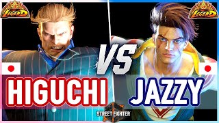 SF6 🔥 Higuchi (Guile) vs Jazzy (Luke) 🔥 Street Fighter 6