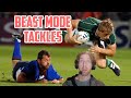 Californian Guy Reacts - BRUTAL RUGBY Tackles! What is this sport?!