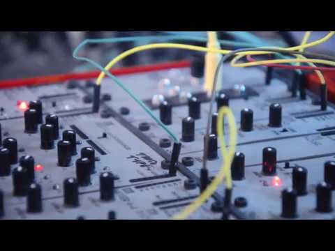 AE Modular-Tangible Waves connected via 4I/O module to eurorack/NYLE filter (steiner type) demo