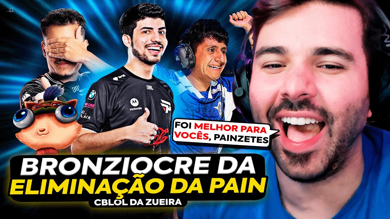 🚨 O PIOR JOGO QUE O BRASIL JÁ VIU - PAIN vs LEVIATAN! MINERVA REAGE AO BRONZIOCRE