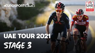 UAE Tour 2021 - Stage 3 Highlights | Cycling | Eurosport