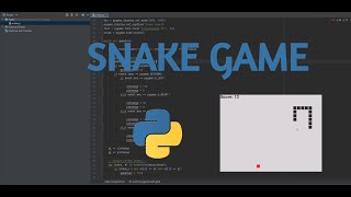 Full Snake Game - Python - Easy tutorial Update
