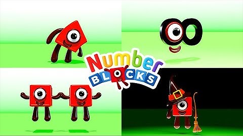 NUMBERBLOCKS Every Fan Design Quadparison Part 4 | 3D Blender Lab