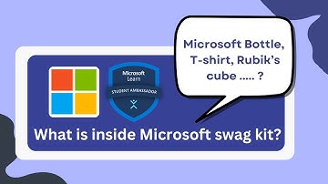 MLSA Swag Unboxing 🎁 || Beta Microsoft Learn Student Ambassador