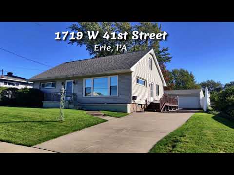 1719 W 41st Street, Erie, PA home video tour