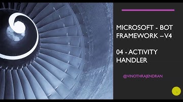04- Azure AcitivityHandler Bot Framework v4