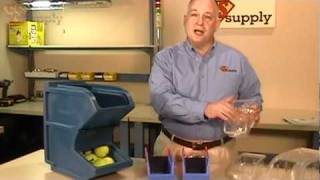 5S Supply One-Minute One-Point Lesson - Kanban and Indicator Bins