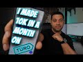 HOW I MADE $10,000 IN A MONTH ON TURO/ TURO BUSINESS 2020
