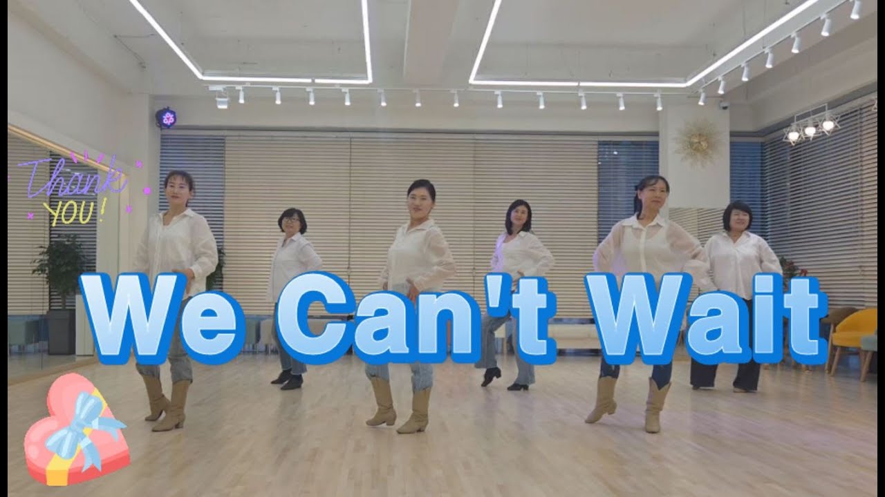We Can't Wait Line Dance / Absolute Beginner / 미댄스스튜디오 / 중랑구 라인댄스
